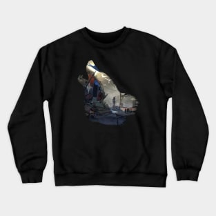 Tomb Raider - Helicopter (Wolf) Crewneck Sweatshirt